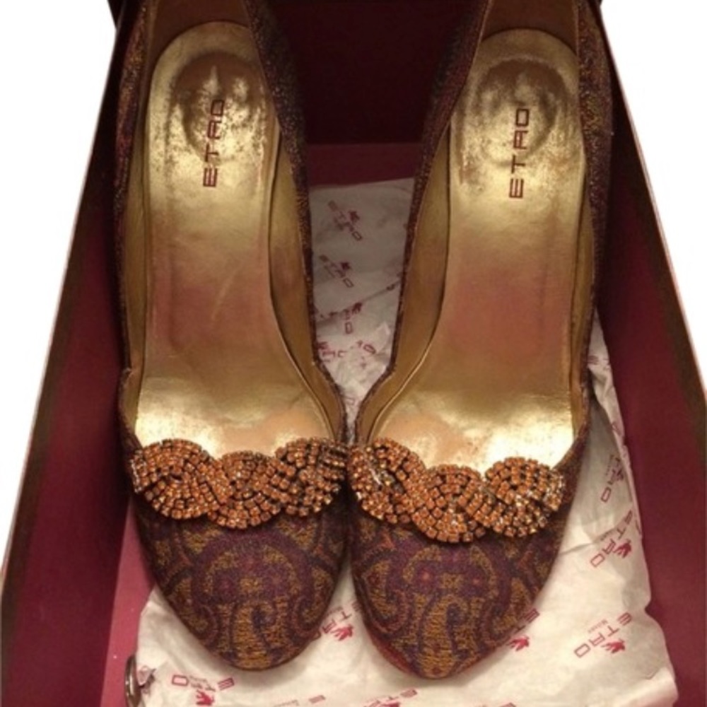 Etro Fabric pumps